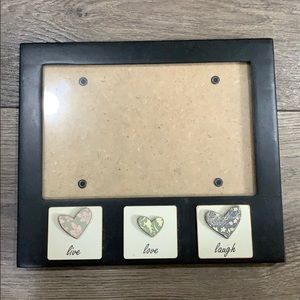 4x6 Live Love Laugh Frame